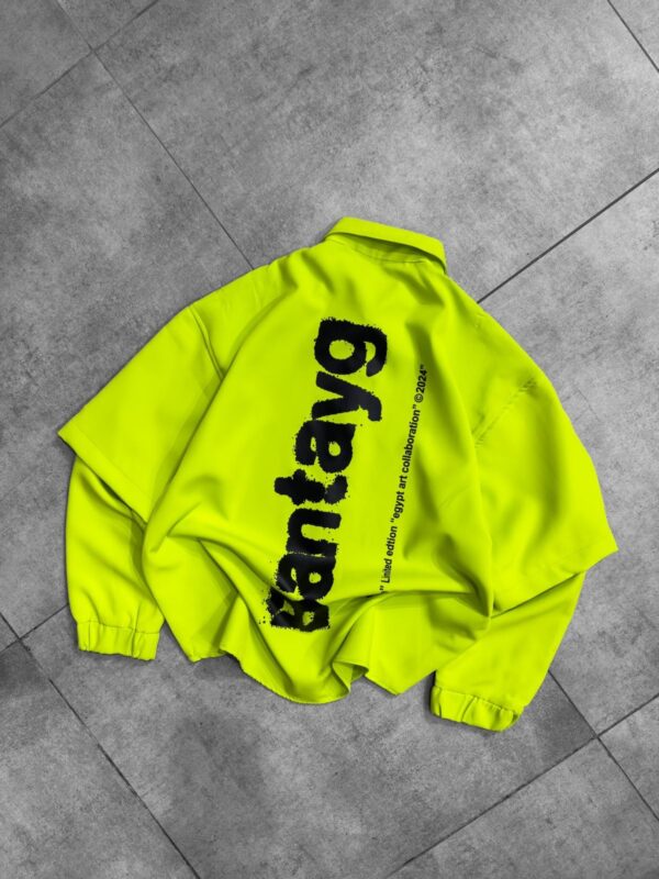 DOCTORSLEEVE DOWNSHOULDERS(NEON GREEN) - Image 2