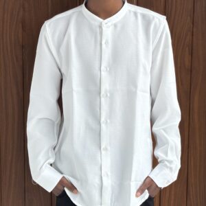 MANDARIN COLLOR(WHITE)