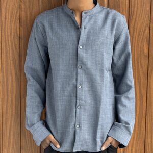 MANDARIN COLLOR(GREY)