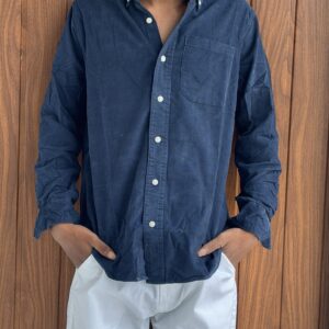 COUDREY SHIRT(NAVY BLUE)
