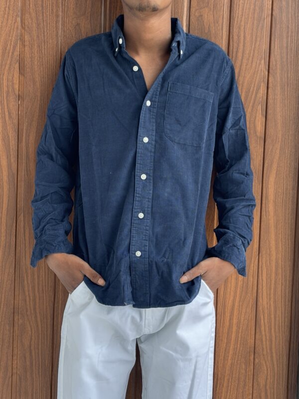 COUDREY SHIRT(NAVY BLUE)