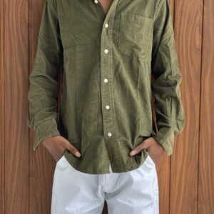 COUDREY SHIRT(OLIVE GREEN)