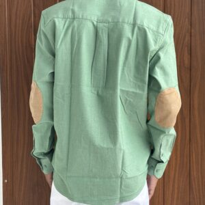 ELBOW PATCH SHIRT(GREEN)