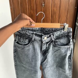 MOM FIT PANT(GREY)