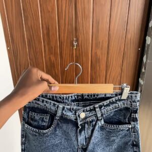 MOM FIT PANTS(DARK BLUE)