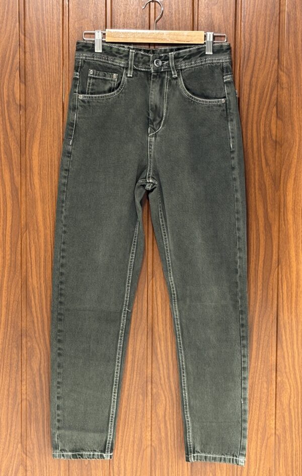 MOM FIT PANT(DARK GREEN)