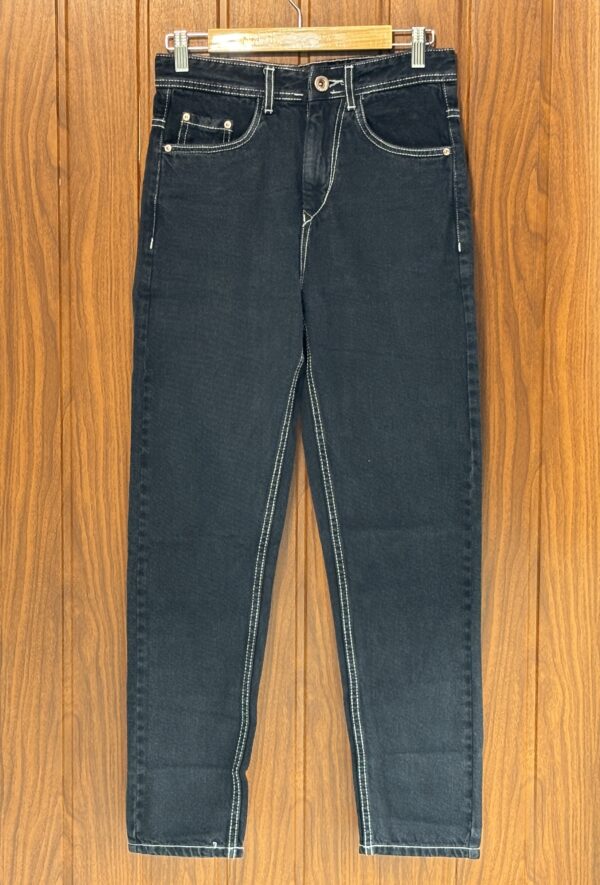 MOM FIT PANT(ELEPHANT BLACK)