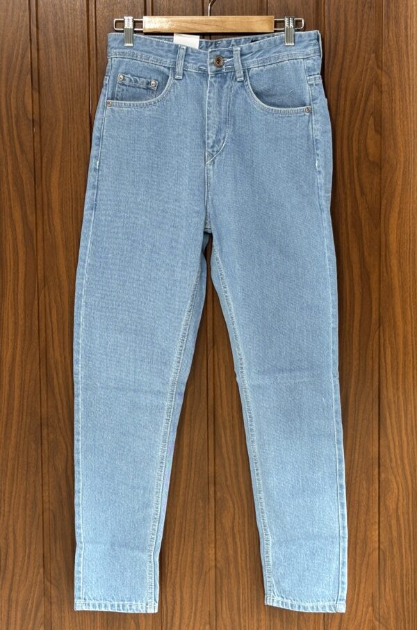 MOM FIT PANT(BLUE)