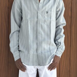 STRIPED SHIRT(ASH)