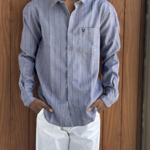 STRIPED SHIRT(BLUE)