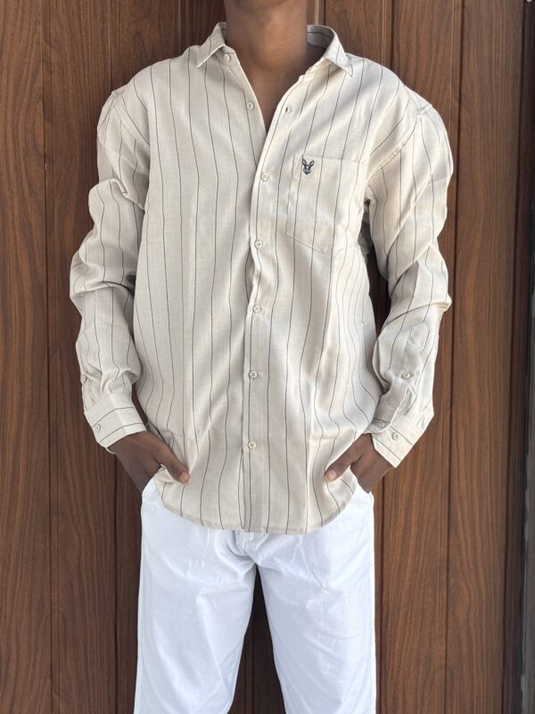STRIPED SHIRT(SANDEL)