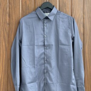SATIN SHIRT(GREY)