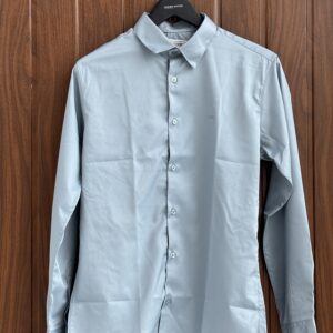 SATIN SHIRT(SKY BLUE)