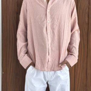 MANDARIN COLLOR SHIRT(LAVENDER)