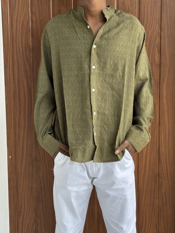 MANDARIN COLLOR (OLIVE GREEN)
