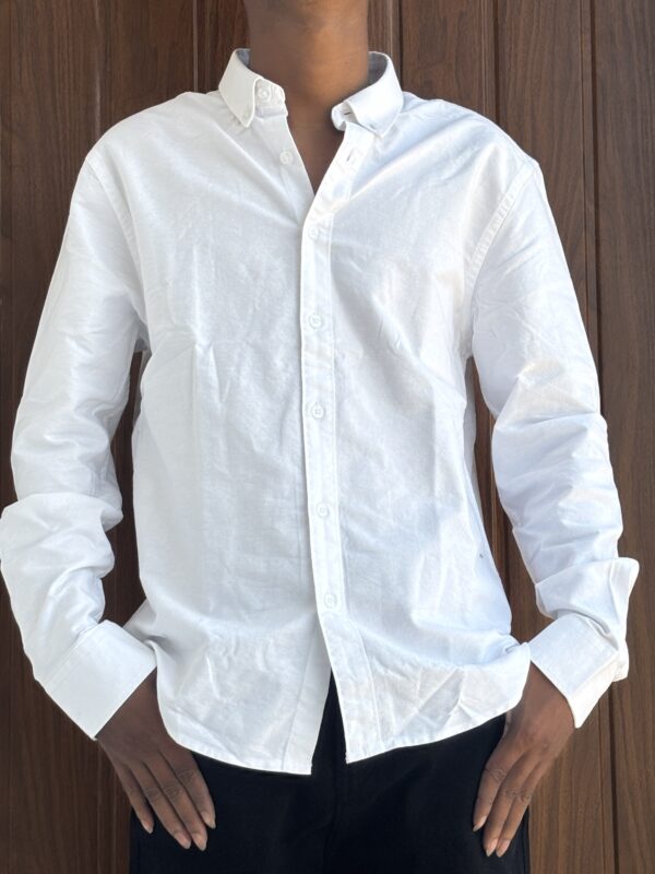 ELBOW PATCH SHIRT(WHITE) - Image 2
