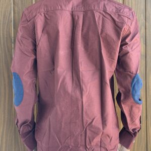 ELBOW PATCH SHIRT(MAROON)