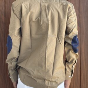 ELBOW PATCH SHIRT(KHAKI)