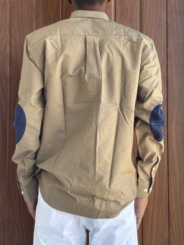 ELBOW PATCH SHIRT(KHAKI)