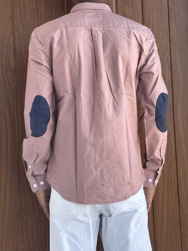ELBOW PATCH SHIRT(LAVENDER)
