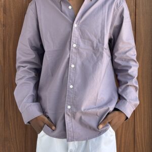 PLAIN SHIRT(LILAC)