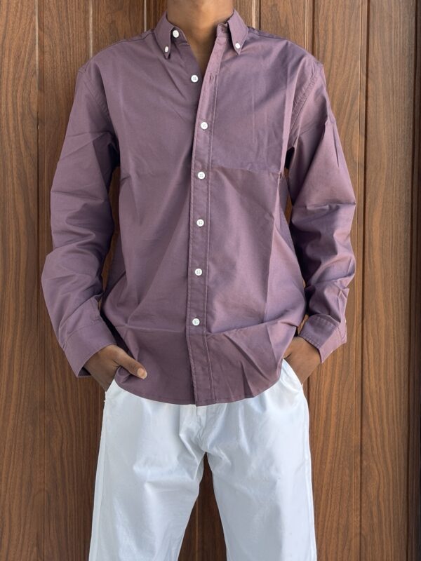 PLAIN SHIRT(LAVENDER)