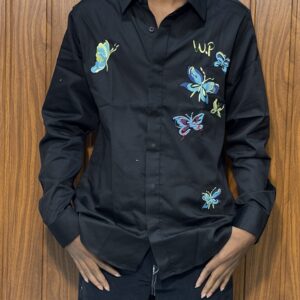 DESIGNER SHIRTS(BLACK)