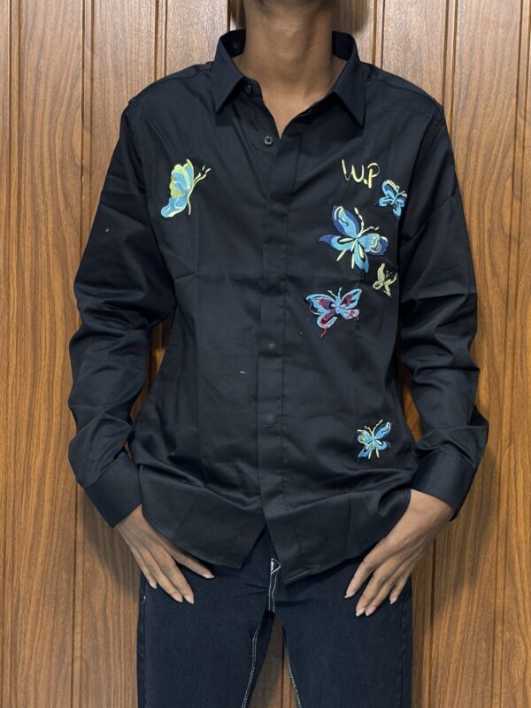 DESIGNER SHIRTS(BLACK)