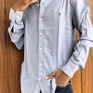 LINEN SHIRTS(GREY)
