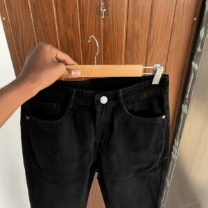 MOM FIT PANT (BLACK)