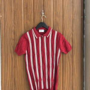ZIPPER POLOS(RED)