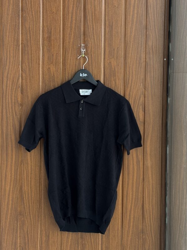 OLD MONEY POLOS(BLACK)