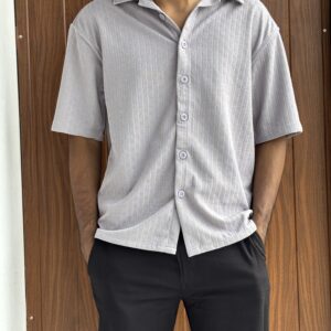 HALF SLEEVE SHIRTS(ASH)