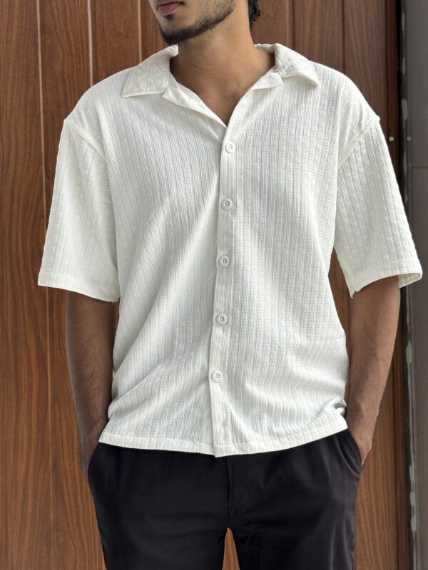 HALF SLEEVE SHIRTS(WHITE)
