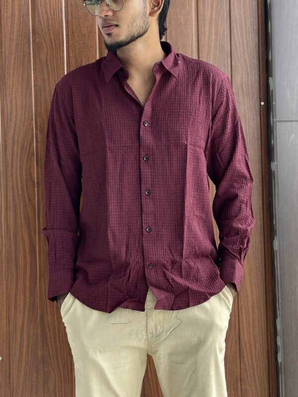 TEXTURED SHIRT