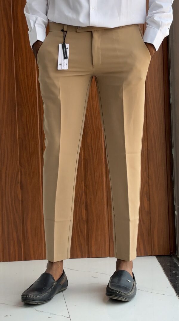 FORMAL TROUSERS (BROWN)