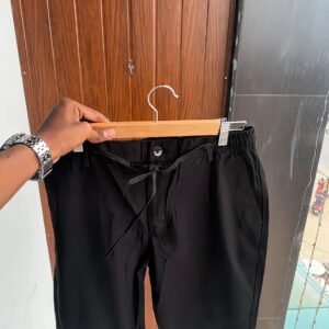 LINEN PANT (BLACK)