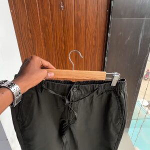 LINEN PANT(DARK GREEN)