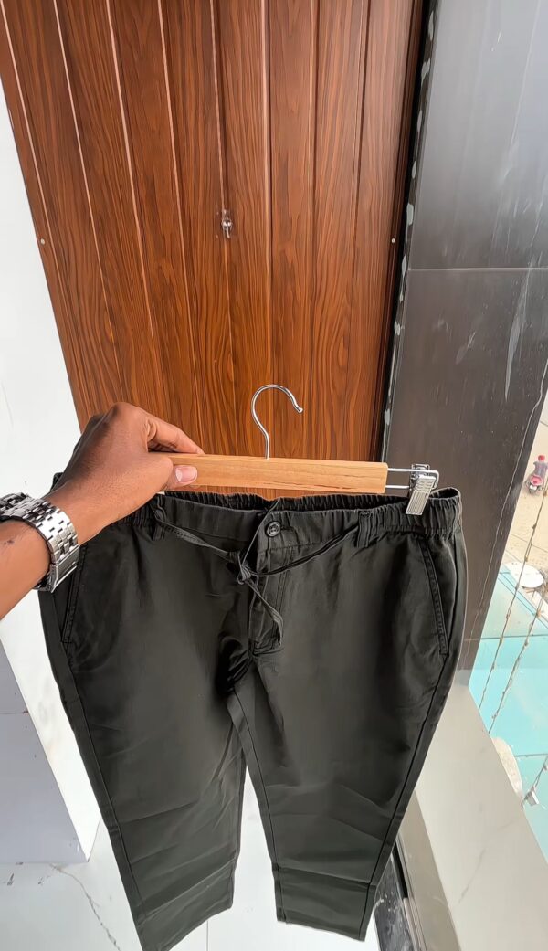 LINEN PANT(DARK GREEN)