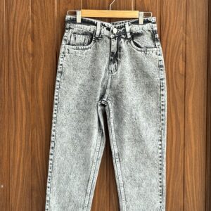 MOM FIT PANT(ASH)