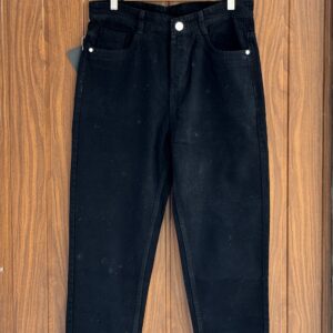 MOM FIT PANT(BLACK)