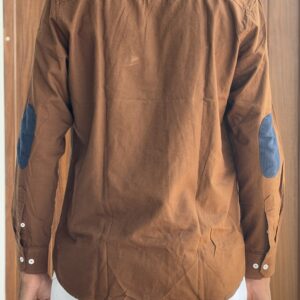 ELBOW PATCH SHIRT(BROWN)