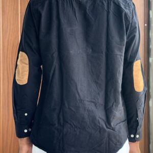 ELBOW PATCH SHIRT(BLACK)
