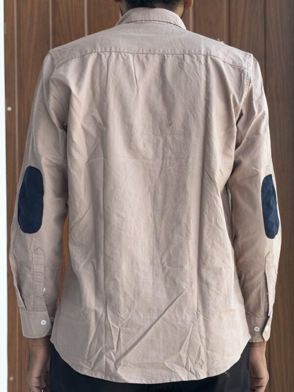 ELBOW PATCH SHIRT(LIGHT BROWN)