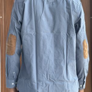 ELBOW PATCH SHIRT(BLUE)