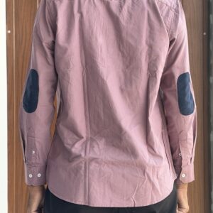 ELBOW PATCH SHIRT(LAVENDER)