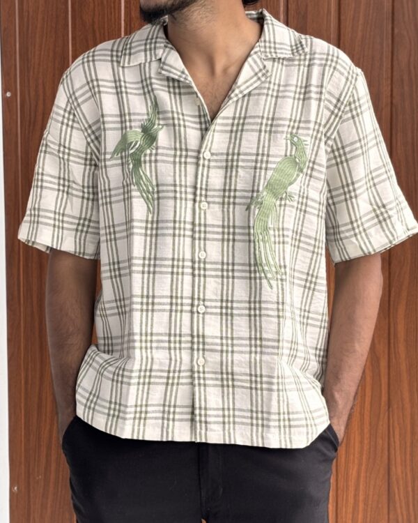 HALF SLEEVE EMBROIDERY SHIRTS