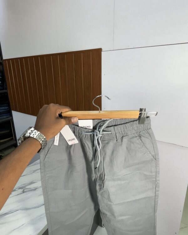 LINEN PANTS(ASH)