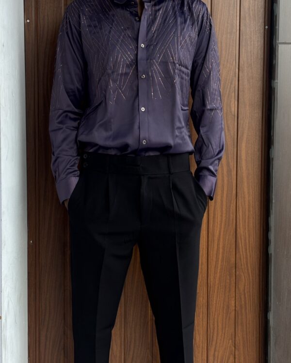 DESIGNER SHIRTS(VIOLET)
