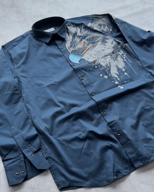 DESIGNER SHIRTS(BLUE)
